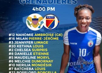 IVB – HAÏTI / OFFICIEL : LE XI DE DÉPART DÉVOILÉ