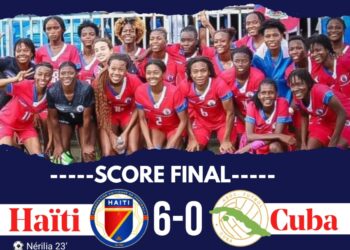 PRÉ-CONCACAF FÉMININ : HAÏTI ÉTRILLE CUBA (6-0) POUR BOUCLER EN BOULETTE CANON LA PHASE DE POULE