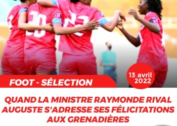 FOOT – SÉLECTION : LA TITULAIRE DU MJSAC FÉLICITE LES GRENADIÈRES
