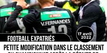 FOOT/EXPATRIÉS : CASA PIA DÉFAIT, MAIS RESTE SUR LE PODIUM