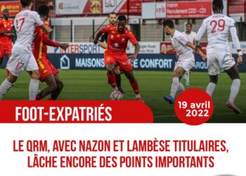 FOOT-EXPATRIÉS: LE QRM ET DUCKENS NAZON COULENT À DOMICILE