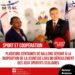 SPORT ET COOPÉRATION : LE MJSAC REÇOIT UN LOT DE MATÉRIELS SPORTIFS
