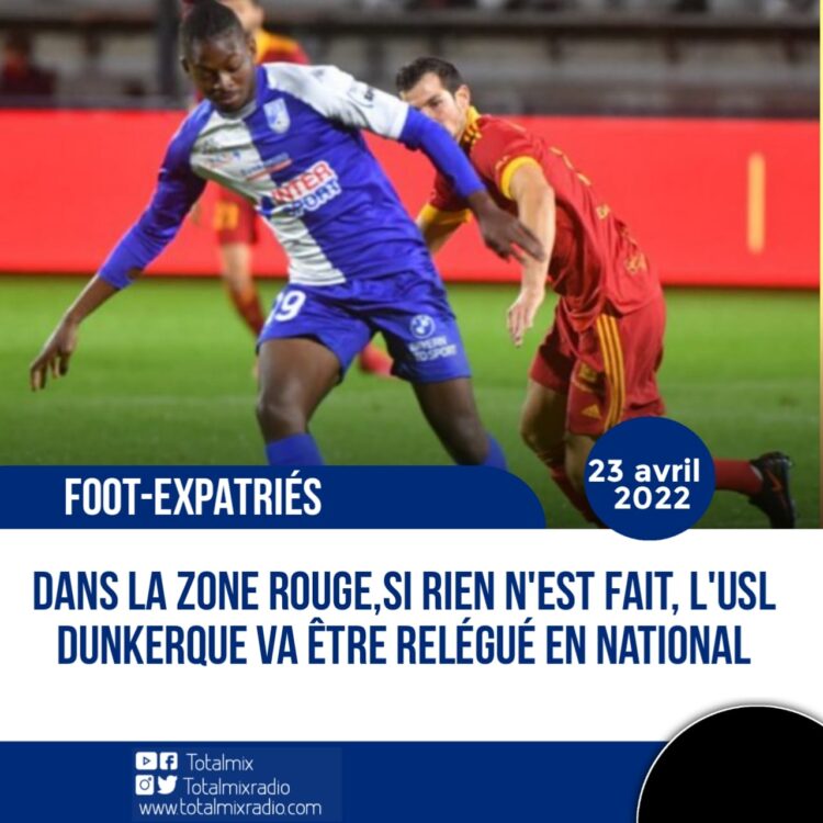 FOOT/ EXPATRIÉS : TITULAIRE, LEVERTON PIERRE DE L’USL DUNKERQUE ET AMIENS DOS À DOS