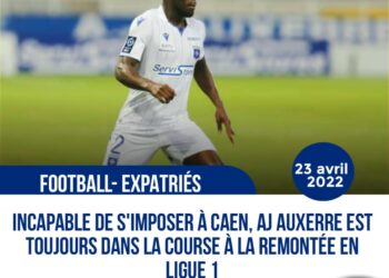 FOOT/EXPATRIÉS : L’AJ AUXERRE DE CARLENS ARCUS FAIT NUL, MAIS RESTE 3E AU CLASSEMENT 