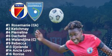 CONCACAF W U17 : LE XI DE DÉPART D’HAÏTI CONTRE GUATEMALA, DÉVOILÉ PAR HAROLD EDMA