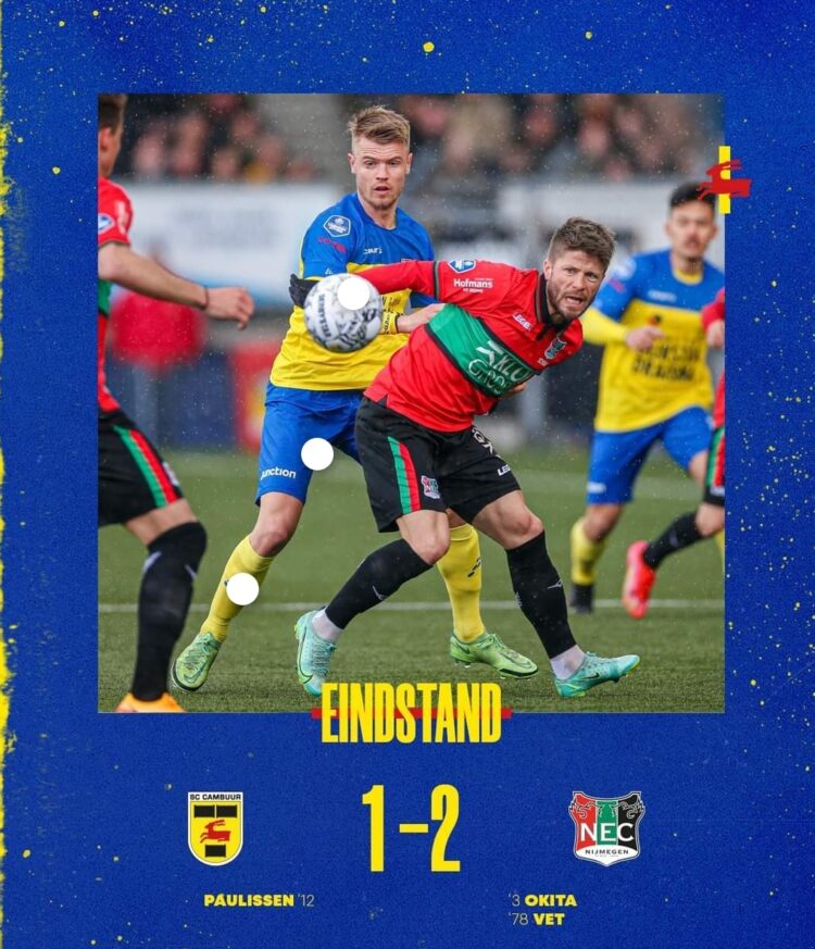 FOOT – EXPATRIÉS/ PAYS-BAS : SANS VAN DER MEER, LE SC CAMBUUR AU TAPIS