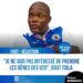 FOOTBALL  – INTERVIEW : ITALA DIT NON À LA SÉLECTION NATIONALE U20 MASCULINE
