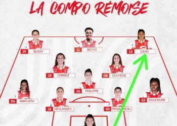 D1 ARKEMA : LE STADE DE REIMS AFFRONTE L&rsquo;AS SAINT-ETIENNE, CORVENTINA RÉSERVISTE ET KETHNA TITULAIRE