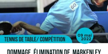 TENNIS DE TABLE – CHAMPIONNAT CARAÏBÉEN : UN PREMIER PONGISTE HAÏTIEN QUITTE LA COMPÉTITION