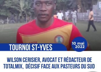 SPORT – SOCIÉTÉ : WILSON CERISIER, BUTEUR ET PASSEUR DÉCISIF CONTRE LA LIGUE DES PASTEURS DU SUD