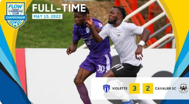 CFU CLUB CHAMPIONSHIP : CONTRE CAVALIER SC, LE VIOLETTE AC SAUVE LES MEUBLES ET RESTE EN EMBUSCADE