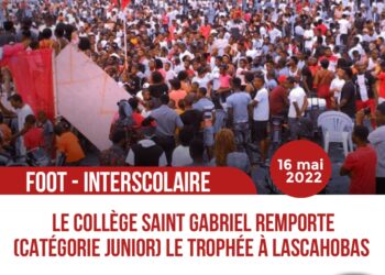 TOURNOI – INTERSCOLAIRE : COLLÈGE SAINT GABRIEL, CHEZ LES JUNIORS, CHAMPION À LASCAHOBAS
