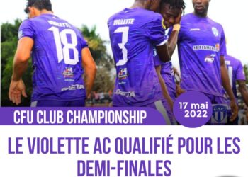 CFU CLUB CHAMPIONSHIP : SANS JOUER, LE VIOLETTE AC SE QUALIFIE POUR LES DEMI-FINALES