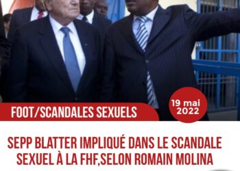 FHF – SCANDALE SEXUEL : SEPP BLATTER ACCUSÉ !