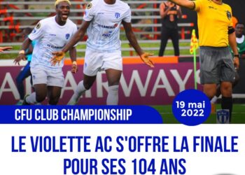 CFU CLUB CHAMPIONSHIP : POUR FÊTER SES 104 ANS, LE VIOLETTE AC FAIT CHUTER WATERHOUSE FC (3-1) POUR S’OFFRIR LA FINALE