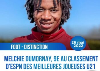 POUR ESPN, MELCHIE DUMORNAY FAIT PARTIE DU TOP 10 DES MEILLEURES JOUEUSES DU MONDE