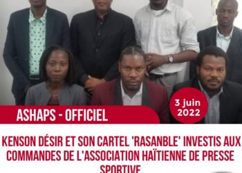 SPORT ET SOCIÉTÉ : UN COMITÉ EXÉCUTIF, DIRIGÉ PAR KENSON DÉSIR, PREND OFFICIELLEMENT LA TÊTE DE L’ASHAPS