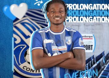 FOOT-TRANSFERT: LEVERTON PIERRE PROLONGE SON BAIL AVEC L’USL DUNKERQUE