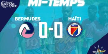 LNC 2022 – BERMUDES – HAÏTI (0-0), LA MI-TEMPS