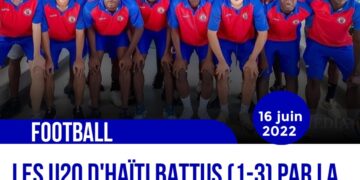 FOOTBALL : EN AMICAL, LES U20 DOMINICAINS FONT CHUTER CEUX D’HAÏTI (3-1) !