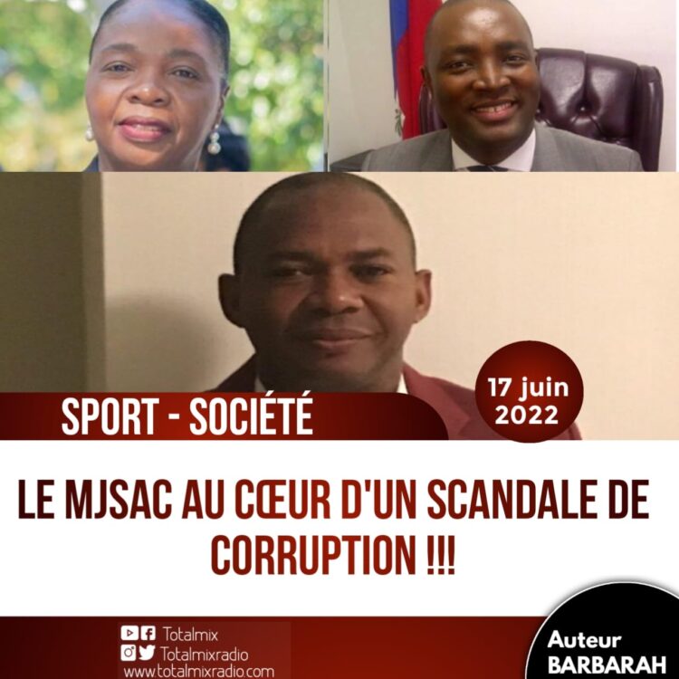 SPORT – SOCIÉTÉ : LE MJSAC AU CENTRE D’UN SCANDALE DE CORRUPTION !!!