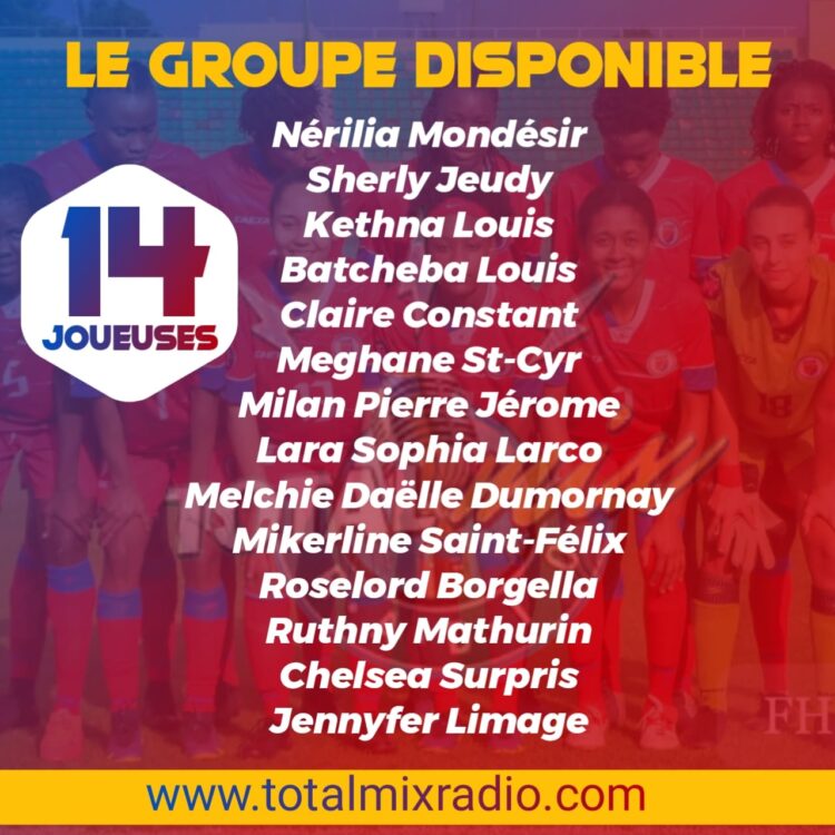 CONCACAF W : DÉBUT DU RASSEMBLEMENT DES GRENADIÈRES