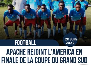 COUPE DU GRAND SUD : APACHE REJOINT L&rsquo;AMERICA FC EN FINALE