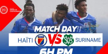 CONCACAF U20 : CONTRE SURINAME, HAÏTI POURRAIT FAIRE LE JACKPOT