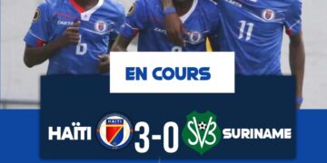 ÉLIM – CDM U20: HAÏTI S&rsquo;OFFRE LE SCALP DU SURINAME ET VALIDE SON TICKET POUR LE SECOND TOUR