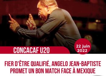 CONCACAF U20 : FIER DE LA QUALIFICATION DES GRENADIERS, ANGELO JEAN-BAPTISTE PROMET UN BON MATCH FACE À MEXIQUE