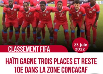 CLASSEMENT FIFA : HAÏTI PASSE DE LA 90E À LA 87E PLACE