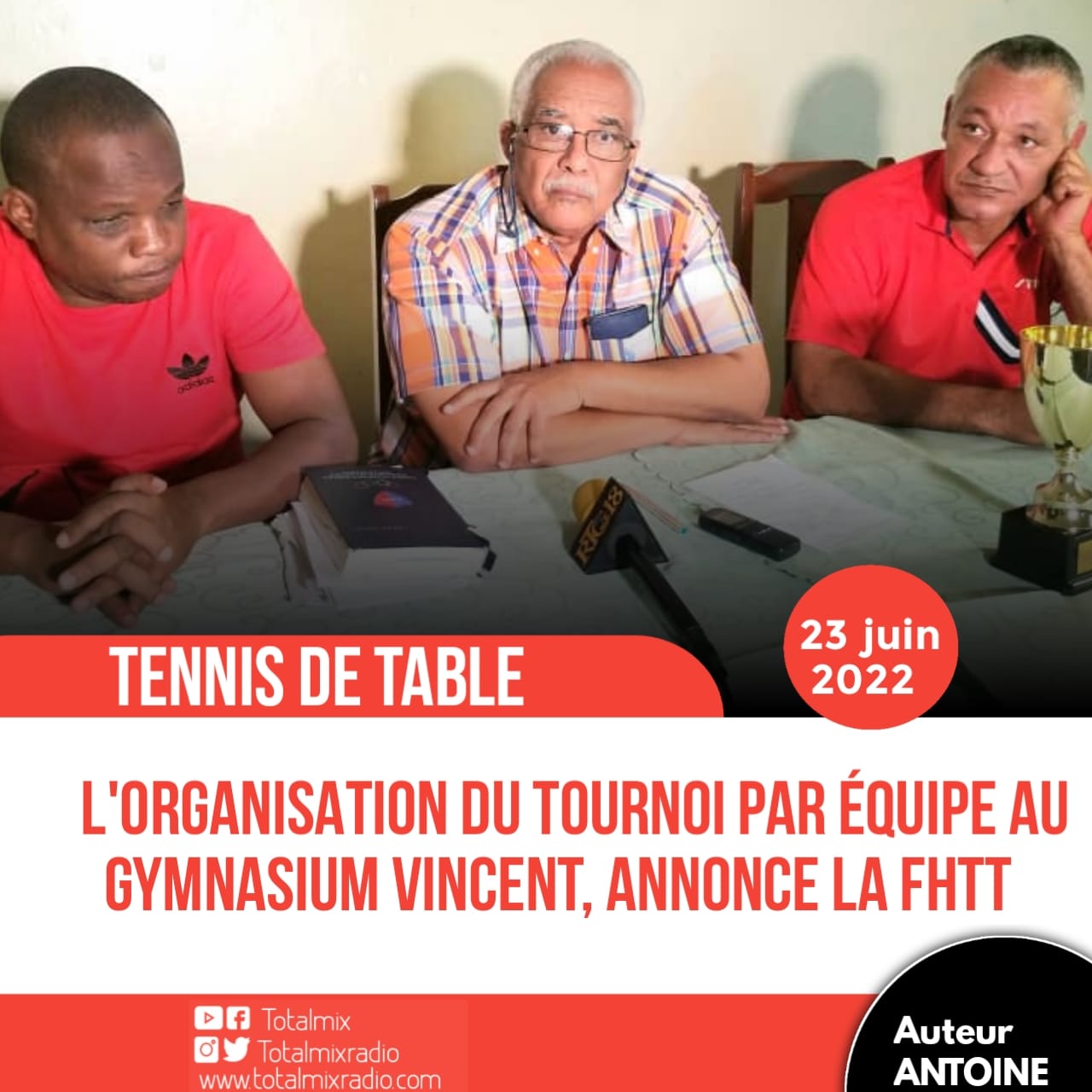 COUPE DU GRAND SUD : AMERICA VS PALOMA, LA FINALE EST REPORTÉE, SELON YVES BERNARD