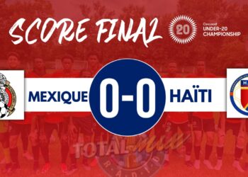 CONCACAF U20 : LE MEXIQUE SAUVÉ IN EXTREMIS FACE À HAÏTI