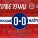 CONCACAF U20 : LE MEXIQUE SAUVÉ IN EXTREMIS FACE À HAÏTI