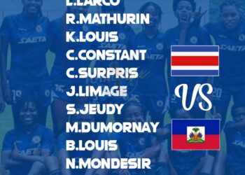 FOOTBALL : LE XI DE DÉPART D&rsquo;HAÏTI FACE AU COSTA RICA