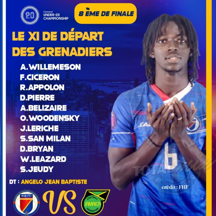 HAÏTI – JAMAÏQUE : LE XI DE DÉPART DES GRENADIERS
