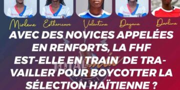 CONCACAF W – ANALYSE : AVEC L&rsquo;INTÉGRATION DES NOVICES, NOS DIRIGEANTS  SONT-ILS EN TRAIN DE TRAVAILLER POUR BOYCOTTER LA SÉLECTION FÉMININE HAÏTIENNE DE FOOTBALL ?