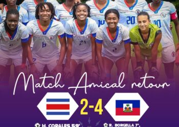FOOTBALL : CONTRE COSTA RICA, EN AMICAL, HAÏTI PREND SA REVANCHE