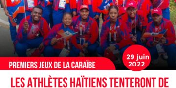 PREMIERS JEUX DE LA CARAÏBE : DOUZE ATHLÈTES HAÏTIENS Y PARTICIPENT