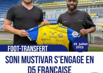 FOOT-TRANSFERT : SONI MUSTIVAR S’ENGAGE AVEC UN NOUVEAU CLUB