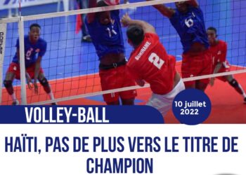 VOLLEY-BALL : HAÏTI, PAS DE PLUS VERS LE TITRE DE CHAMPION