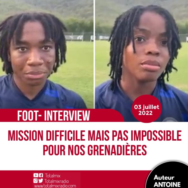 CONCACAF W -INTERVIEW : LES GRENADIÈRES SONT CONFIANTES AVANT LE SPRINT FINAL
