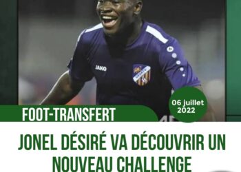 FOOT-TRANSFERT : JONEL DÉSIRÉ S’ENGAGE EN CHYPRE