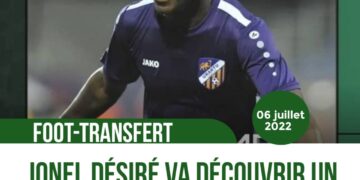 FOOT-TRANSFERT : JONEL DÉSIRÉ S&rsquo;ENGAGE EN CHYPRE