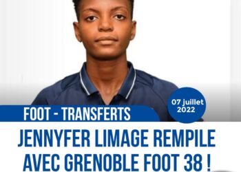 FOOT – TRANSFERTS : JENNYFER LIMAGE REMPILE AVEC GRENOBLE FOOT 38