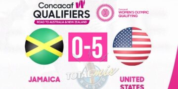 CONCACAF W : LES USA CORRIGENT LA JAMAÏQUE (5-0) POUR PRENDRE SEUL LE LEADERSHIP DU GROUPE A
