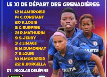 CONCACAF W : HAÏTI – JAMAÏQUE, LE XI DE DÉPART DES GRENADIÈRES    