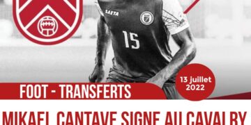 FOOT – TRANSFERTS : MIKAEL CANTAVE S’ENGAGE AVEC LE CAVALRY FC