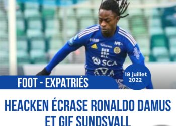 FOOT/ EXPATRIÉS : LE LEADER HAECKEN DONNE UNE LEÇON À GIF SUNDSVALL DE RONALDO DAMUS