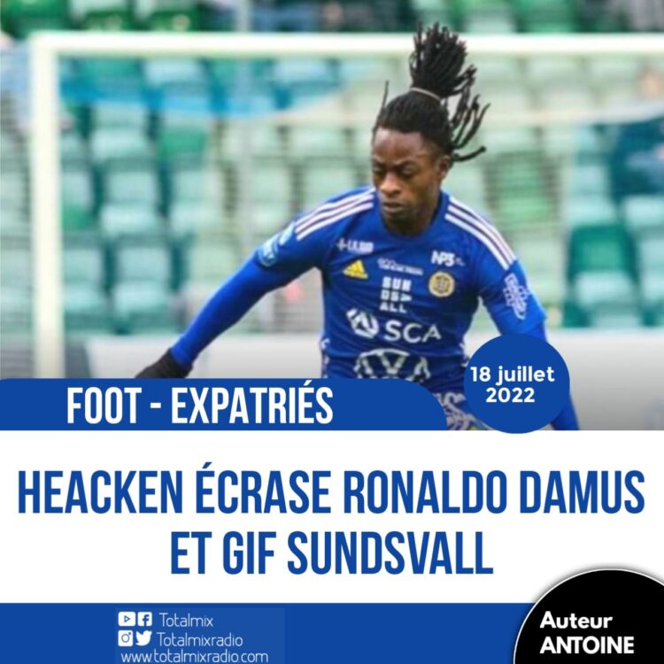 FOOT/ EXPATRIÉS : LE LEADER HAECKEN DONNE UNE LEÇON À GIF SUNDSVALL DE RONALDO DAMUS